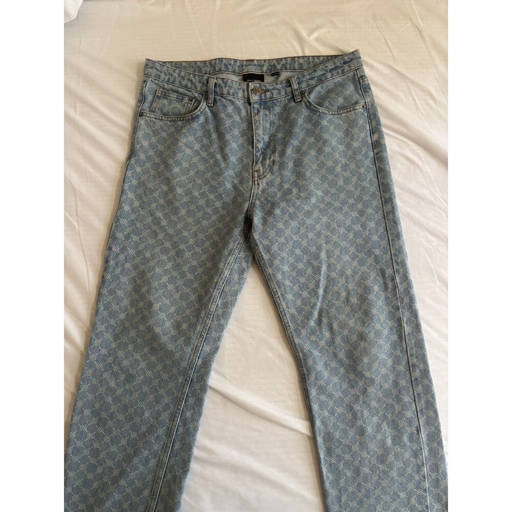 Daily Paper Blue & White Jeans